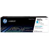 HP toner 207A (azúrový, 1250str) pre HP Color LaserJet Pro M255/MFP M282/ M283