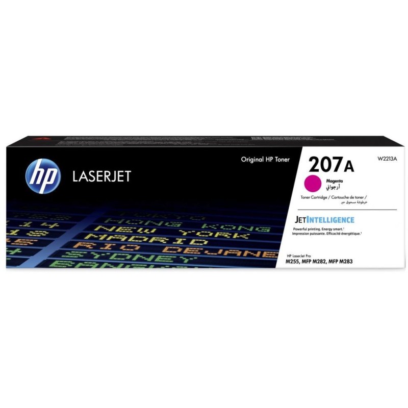 HP toner 207A (purpurový, 1250str) pro HP Color LaserJet Pro M255/MFP M282/ M283
