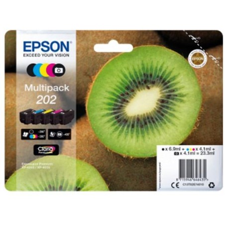 Epson inkoustová náplň/ C13T02E74010/ multipack/ 202 Premium / Expression Premium XP-6000/ 5 barev