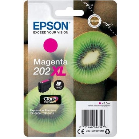 Epson inkoustová náplň/ C13T02H34010/ 202XL/ Expression Premium XP-6000/ purpurová