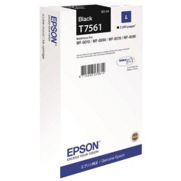 Epson inkoustová náplň/ C13T756140/ DURABrite Pro/ vel. L/ WF-8010/WF-8510/WF-8090/WF-8590/ černá