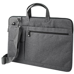 NEDIS brašna na notebook/ 17-18"/ ramenní popruh/ 8 úložných kapes/ černá