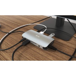I-tec dokovací stanice USB-C/ HDMI/ VGA/ 3x USB 3.0/ USB-C/ Thunderbolt 3/ LAN/ Power Delivery 100W
