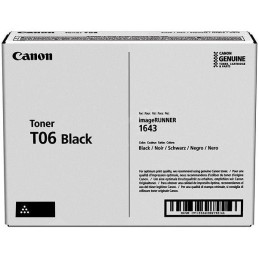 Canon originální toner T06, černý, 20 500str., pro ImageRUNNER 1643i, 1643iF