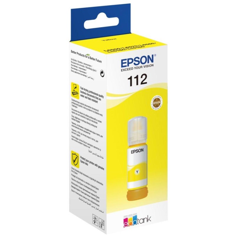 Epson inkoustová náplň 112/ T06C44A/ L15150/ L15160/ L65x0/ L11160/ 70ml/ Žlutá