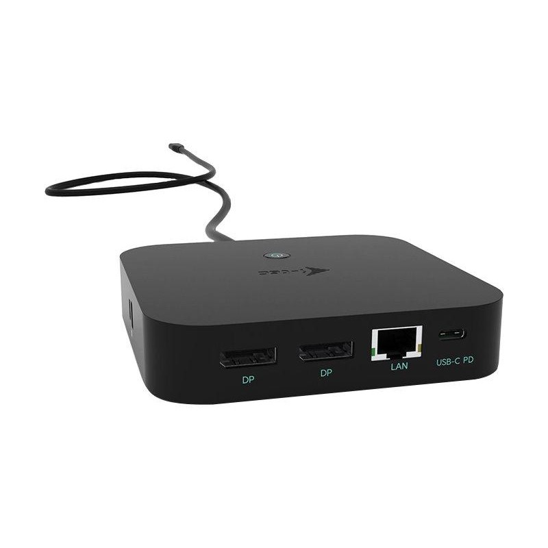 I-tec dokovací stanice USB-C/ Dual Display/ 1x USB-C/ 3x USB 3.1 / 2x USB 2.0 / LAN/ Thunderbolt 3/ Power Delivery 100W
