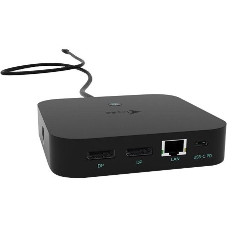 I-tec dokovací stanice USB-C/ Dual Display/ 1x USB-C/ 3x USB 3.1 / 2x USB 2.0 / LAN/ Thunderbolt 3/ Power Delivery 100W