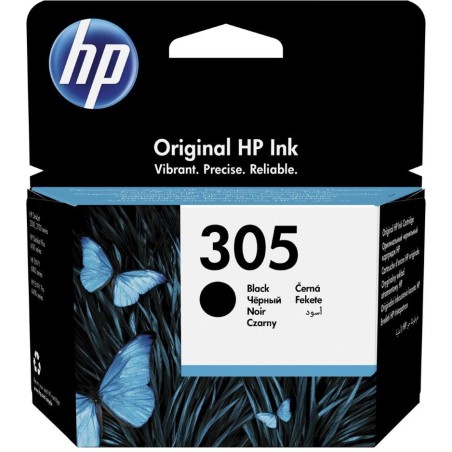HP inkoustová kazeta 305 černá pro DeskJet 2300, 2710, 2720, DeskJet Plus 4100