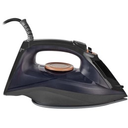 NEDIS napařovací žehlička/ spotřeba 2200 W/ parní výstřel/ keramická/ objem nádržky 220 ml/ fialová