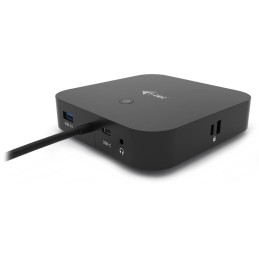 I-tec dokovací stanice USB-C Dual Display/ 2x DP/ 2x USB-C/ 5x USB/ LAN/ Power Delivery 65W + univerzální nabíječka 112W