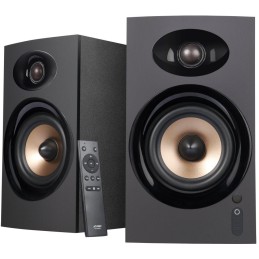 FENDA F&D repro R23BT/ 2.0/ 40W/ dřevěné/ BT/ Optický/ USB vstup/ dálkové ovládání/ černé