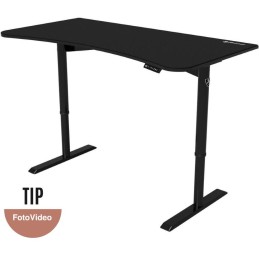 AROZZI herní stůl ARENA MOTO/ motorizovaný/ nastavení výšky 72 - 118 cm/ černý