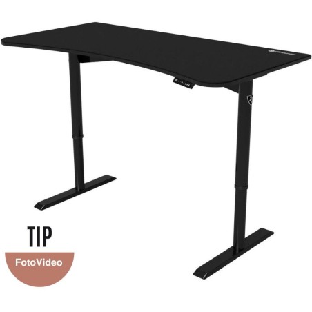 AROZZI herní stůl ARENA MOTO/ motorizovaný/ nastavení výšky 72 - 118 cm/ černý