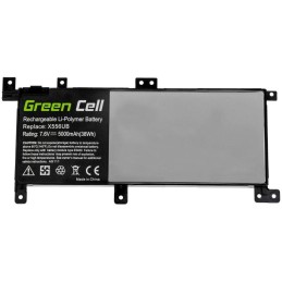 Green Cell/ AS11/ 7.6V/ 5500 mAh/ Li-Pol/ ASUS F556UA,F556UF,K556UB,R558UQ,X556U,X556UA,X556UB/ neoriginální