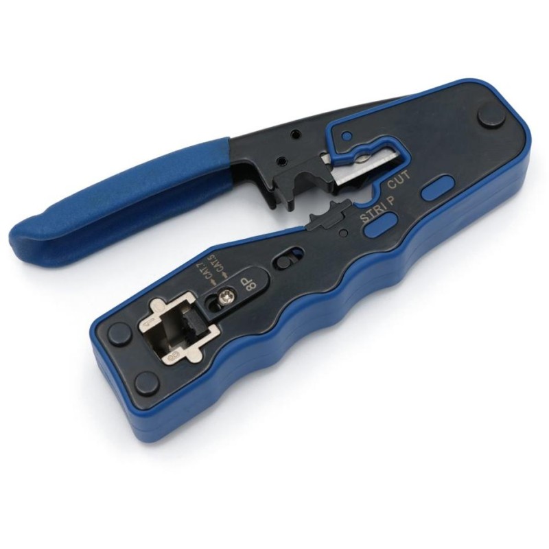 XtendLan Kleště krimpovací profi kleště RJ-45, EZ RJ-45