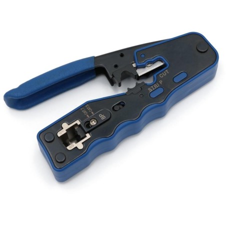 XtendLan Kleště krimpovací profi kleště RJ-45, EZ RJ-45