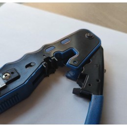 XtendLan Kleště krimpovací profi kleště RJ-45, EZ RJ-45