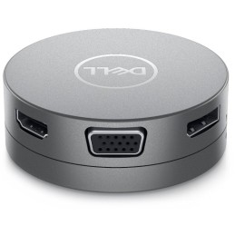 DELL mobilní adaptér DA310/ USB-C/ na HDMI/ DisplayPort/ VGA/ Ethernet RJ-45/ 2x USB 3.0/ replikátor portů