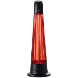 NEDIS ohřívač terasy/ Wi-Fi/ spotřeba 1200 W/ 2 nastavení teploty/ IP24/ rotace/ ochrana proti převrácení/ černý