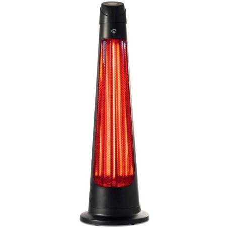 NEDIS ohřívač terasy/ Wi-Fi/ spotřeba 1200 W/ 2 nastavení teploty/ IP24/ rotace/ ochrana proti převrácení/ černý