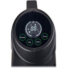 NEDIS ohřívač terasy/ Wi-Fi/ spotřeba 1200 W/ 2 nastavení teploty/ IP24/ rotace/ ochrana proti převrácení/ černý