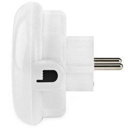 NEDIS LED noční světlo do zásuvky/ denní/noční senzor/ 3680 W/ 10 lm/ bílá / modrá / zelená