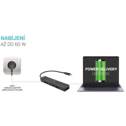 I-tec dokovací stanice USB-C Travel Easy Dock 4K/ HDMI/ USB-C/ USB 3.0/ USB 2.0/ Power Delivery 60W