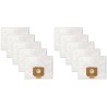 NEDIS vrecká do vysávača/ 10 kusov/ syntetické/ AEG-ELECTROLUX 9002565423, 8996689012681/ biele
