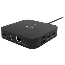 I-tec dokovací stanice/ 2x USB-C/ HDMI/ DP/ 3x USB 3.0/ 2x USB 2.0/ LAN/ Power Delivery 100W