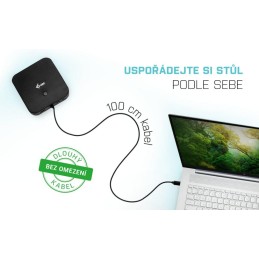 I-tec dokovací stanice/ 2x USB-C/ HDMI/ DP/ 3x USB 3.0/ 2x USB 2.0/ LAN/ Power Delivery 100W