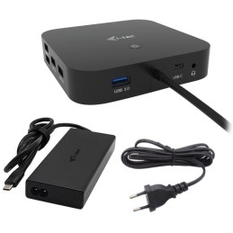 I-tec dokovací stanice/ 2x USB-C/ HDMI/ DP/ 3x USB 3.0/ 2x USB 2.0/ LAN/ PD 100W + univerzální nabíječka 112W
