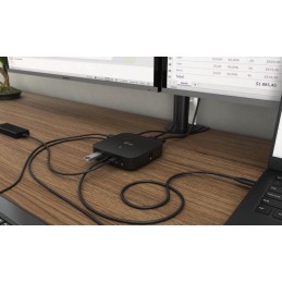 I-tec dokovací stanice/ 2x USB-C/ HDMI/ DP/ 3x USB 3.0/ 2x USB 2.0/ LAN/ PD 100W + univerzální nabíječka 112W