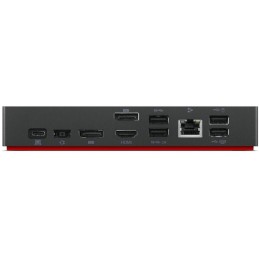 Lenovo ThinkPad USB-C Dock - 90W (2x DP, 1x HDMI, RJ45, 3x USB 3.1, 2x USB 2.0, 1x USB-C, adapter)