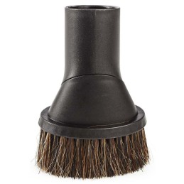 NEDIS prachový kartáč/ přírodní štětiny/ univerzálně použitelné/ 30 / 32 / 35 mm/ černý
