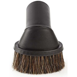NEDIS prachový kartáč/ přírodní štětiny/ univerzálně použitelné/ 30 / 32 / 35 mm/ černý