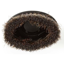 NEDIS prachový kartáč/ přírodní štětiny/ univerzálně použitelné/ 30 / 32 / 35 mm/ černý