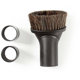 NEDIS prachový kartáč/ přírodní štětiny/ univerzálně použitelné/ 30 / 32 / 35 mm/ černý