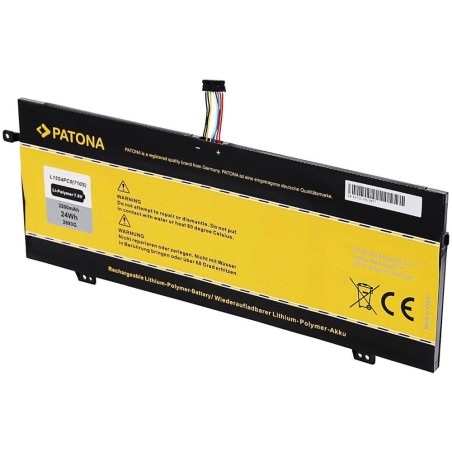 PATONA baterie pro ntb LENOVO Ideapad 710S/xiaoxin Air 13 3200mAh Li-Pol 7,6V L15S4PC0