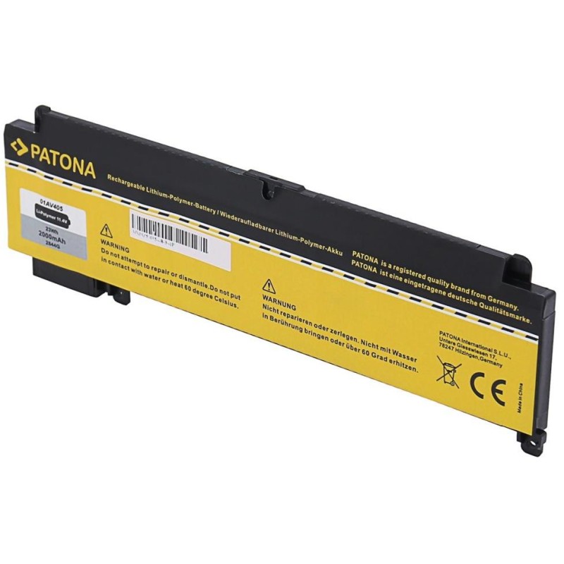 PATONA baterie pro ntb LENOVO Thinkpad T460S/T470S 2000mAh Li-Pol 11,4V 01AV405