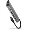 AXAGON húb USB-C/HMC-5G2/USB 3.2 Gen2/2x USB-C/2X USB-A/1x HDMI/4k/60/100W PD/0,1m