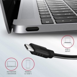 AXAGON hub USB-C / HMC-5G2 / USB 3.2 Gen2 / 2x USB-C / 2X USB-A / 1x HDMI / 4k/60 / 100W PD / 0,1m