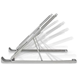 NEDIS stojan na notebook/tablet/smartphone/ univerzální/ pro zařízení 5" - 17"/ 6 úhlů/ hliník