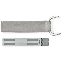 NEDIS stojan na notebook/tablet/smartphone/ univerzální/ pro zařízení 5" - 17"/ 6 úhlů/ hliník