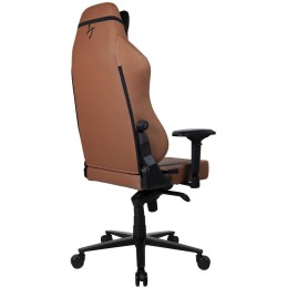 AROZZI herní židle PRIMO Full Premium Leather Brown/ 100% přírodní italská kůže/ hnědá