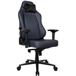 AROZZI herní židle PRIMO Full Premium Leather Ocean/ 100% přírodní italská kůže/ tmavě modrá