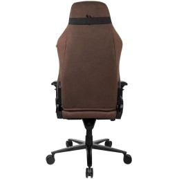 AROZZI herní židle VERNAZZA Supersoft Fabric Brown/ hnědá