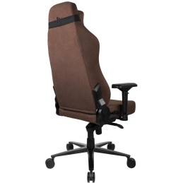 AROZZI herní židle VERNAZZA Supersoft Fabric Brown/ hnědá