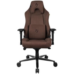 AROZZI herní židle VERNAZZA Supersoft Fabric Brown/ hnědá