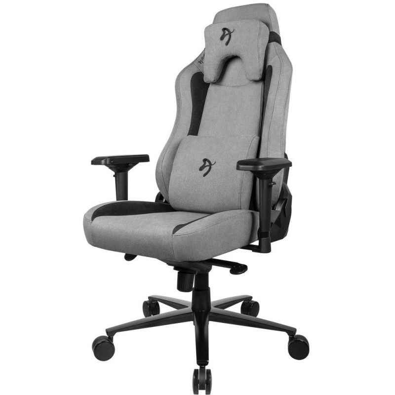 AROZZI herní židle VERNAZZA Supersoft Fabric Anthracite/ tmavě šedá