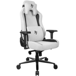 AROZZI herní židle VERNAZZA Supersoft Fabric Light Grey/ světle šedá